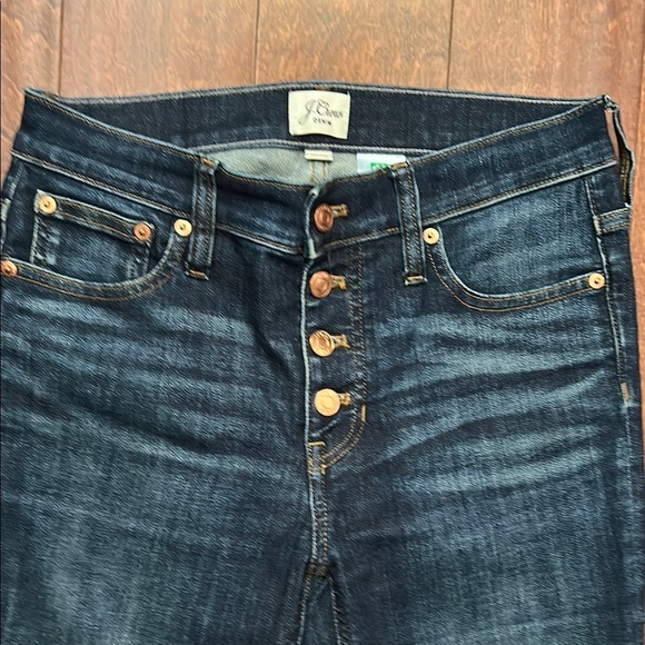 J. Crew Women’s 9” Billie Demi Boot Crop Denim Jeans, Size 26 - Picture 6 of 13